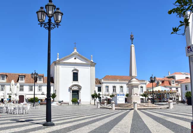 Praça Marquês de Pombal Vila Real de Santo Antonio