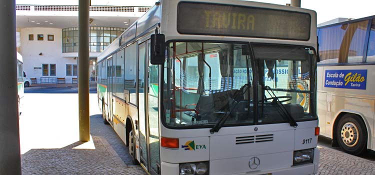 Praia do Barril bus