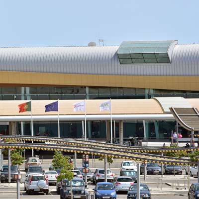 Der Flughafen Faro 