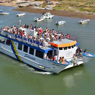 ferry to the Praia de Tavira
