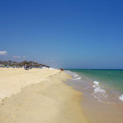 Praia de Tavira playa