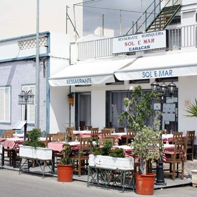 seafood restaurants of Santa Luzia