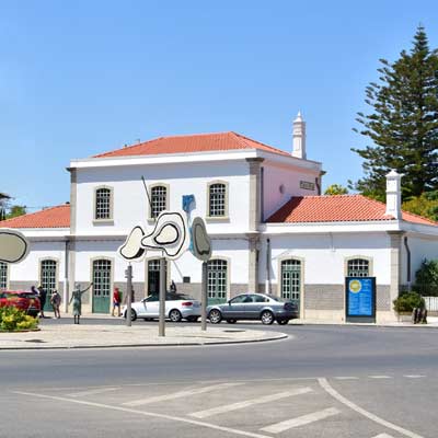 Der Bahnhof in Tavira