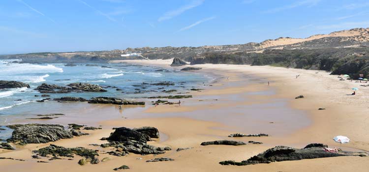 Les plages de Vila Nova de Milfontes